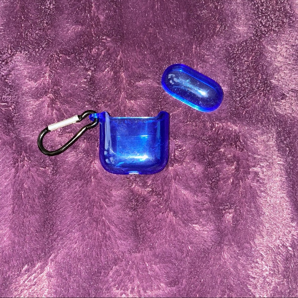 Blue Translucent AirPod Case - Picture 2 of 2